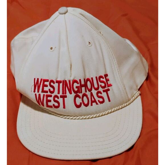 2-Vintage Trucker Hats Asplundh & Westinghouse Snapbacks Made In The USA - Picture 3 of 6